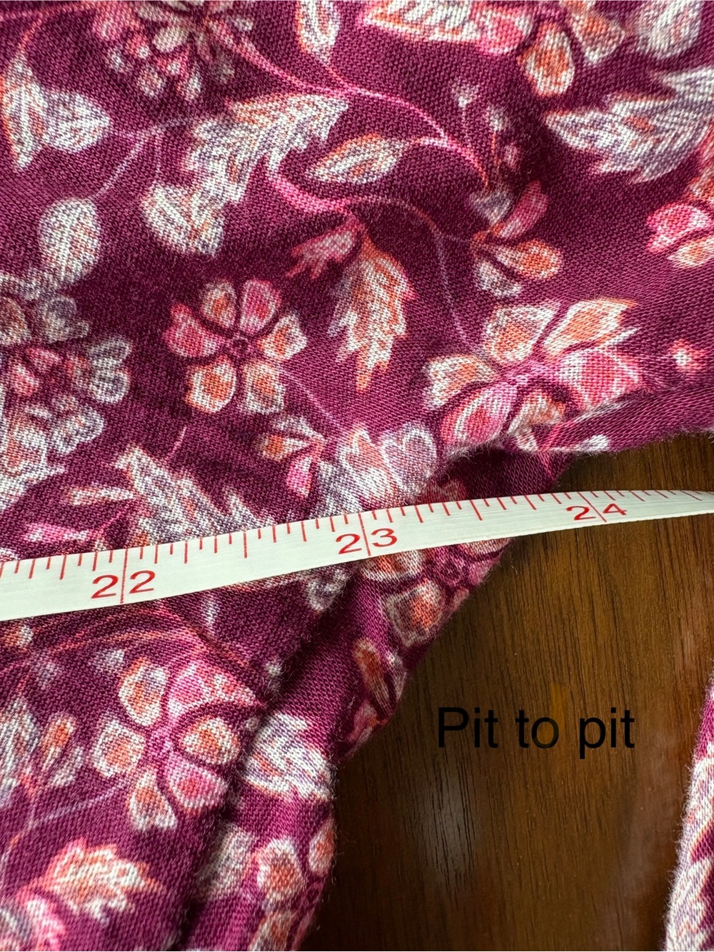 Old Navy Berry Floral Cottagecore Babydoll Dress Boho Long Sleeve Lightweight - Picture 6 of 15
